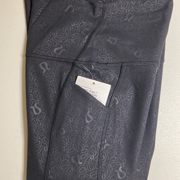 🔥 Lululemon Align Pockets 25” (7/8) Black 4 - Picture 10 of 11